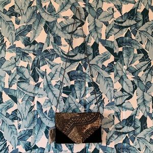 NWT Ecote cross body beaded chain purse